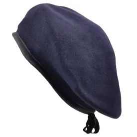 100% Wool Navy Military Beret