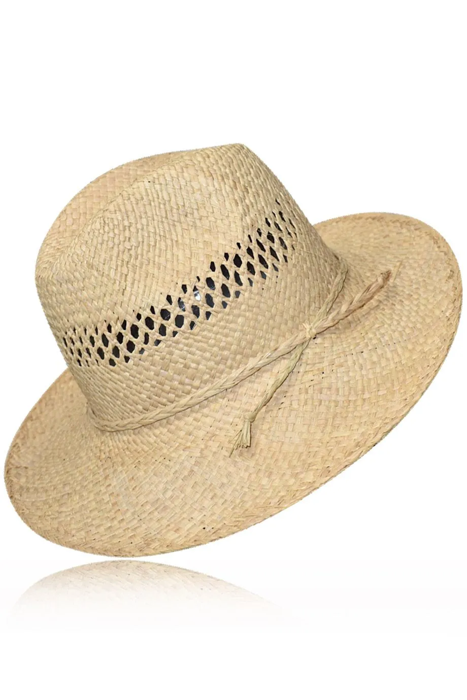 Agerta Ivory Handmade Madagascar Hat