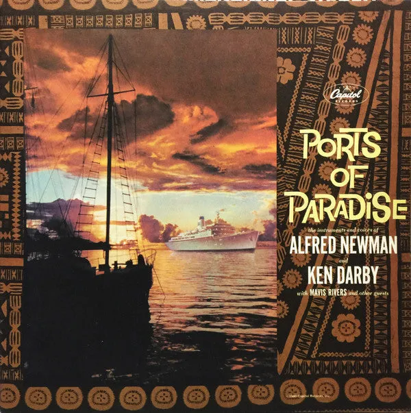 Alfred Newman Ports Of Paradise *SRC* LP Near Mint (NM or M-) Excellent (EX)