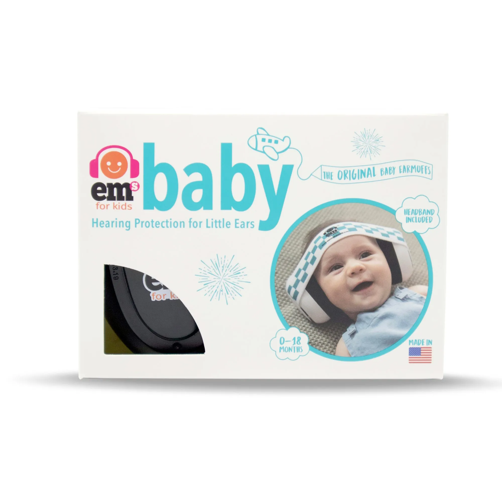 Baby Earmuffs - Black