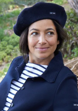 BERET FRANCE - French Beret Hat (NAVY)