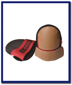 Boss Leatherette Knee Pad X-Large (1 Pc)