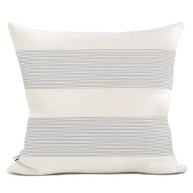 Brant Cushion Cover Ivory and Ash