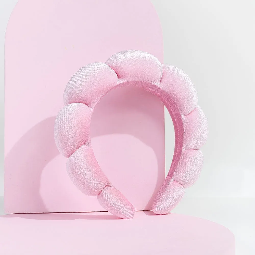 Brushworks Pink Cloud Headband