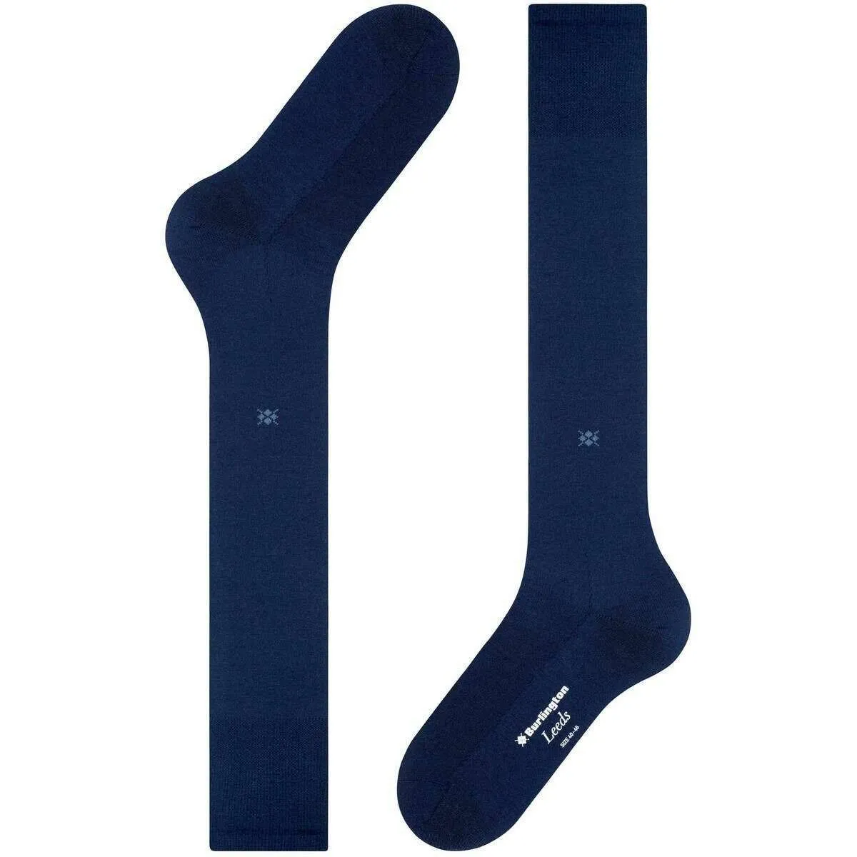 Burlington Leeds Knee High Socks - Marine Blue