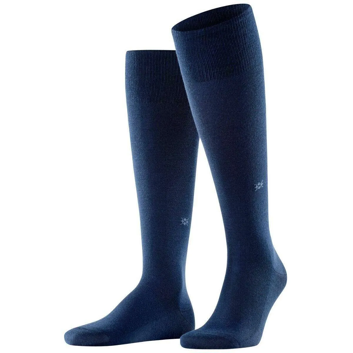 Burlington Leeds Knee High Socks - Marine Blue