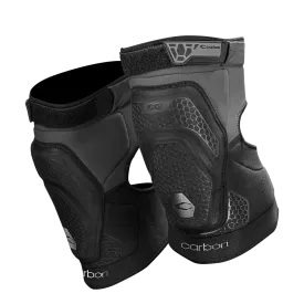 Carbon Paintball CC Knee Pads - Black/Grey