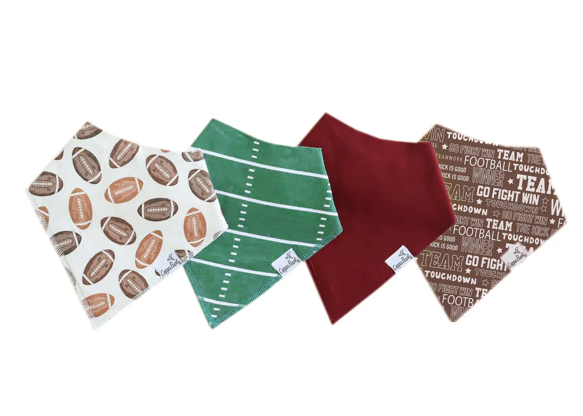 Copper Pearl: Baby Bandana Bibs (4 pack) - Blitz