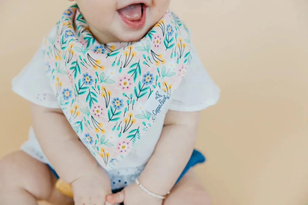 Copper Pearl - Bandana Bib (4 pack) - Birdie