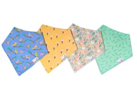 Copper Pearl - Bandana Bib (4 pack) - Birdie