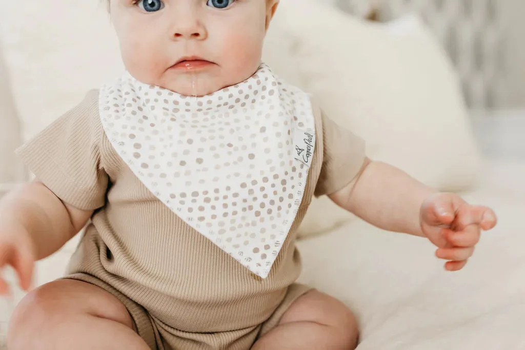 Copper Pearl - Bandana Bib (4 pack) - Bliss