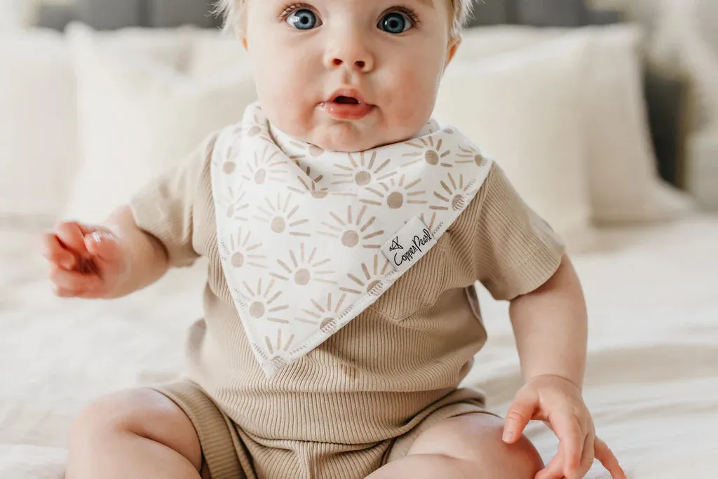 Copper Pearl - Bandana Bib (4 pack) - Bliss