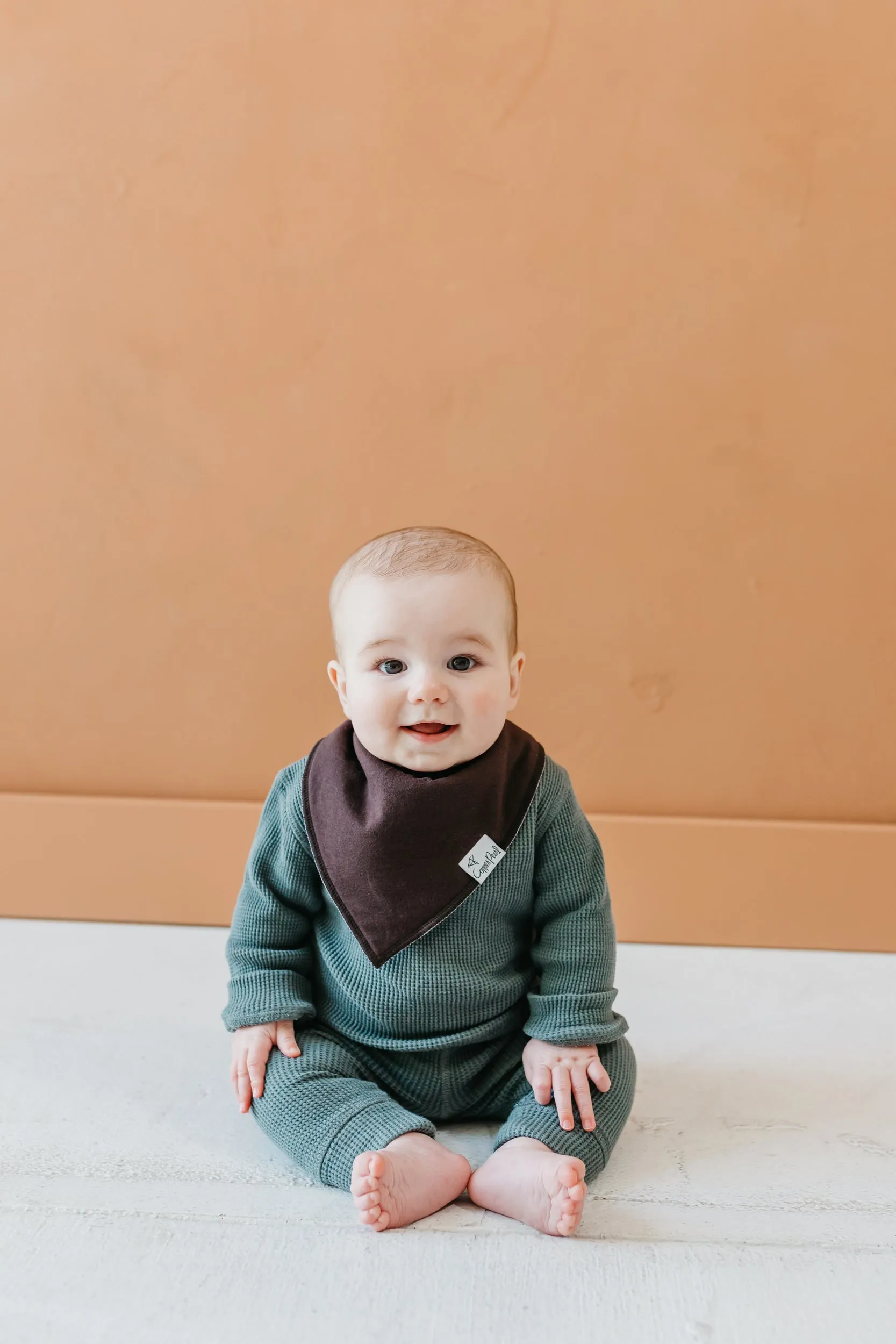 Copper Pearl - Bandana Bib (4 pack) - Dune