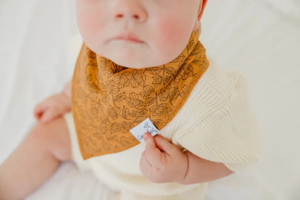 Copper Pearl - Bandana Bib (4 pack) - Eden