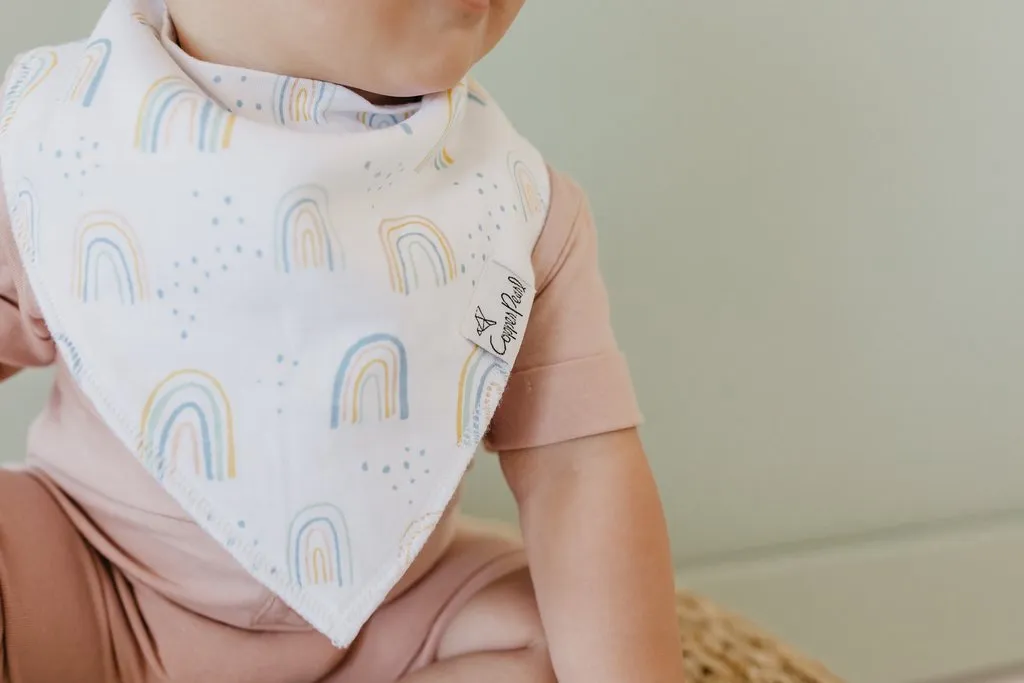 Copper Pearl - Bandana Bib (4 pack) - Whimsy