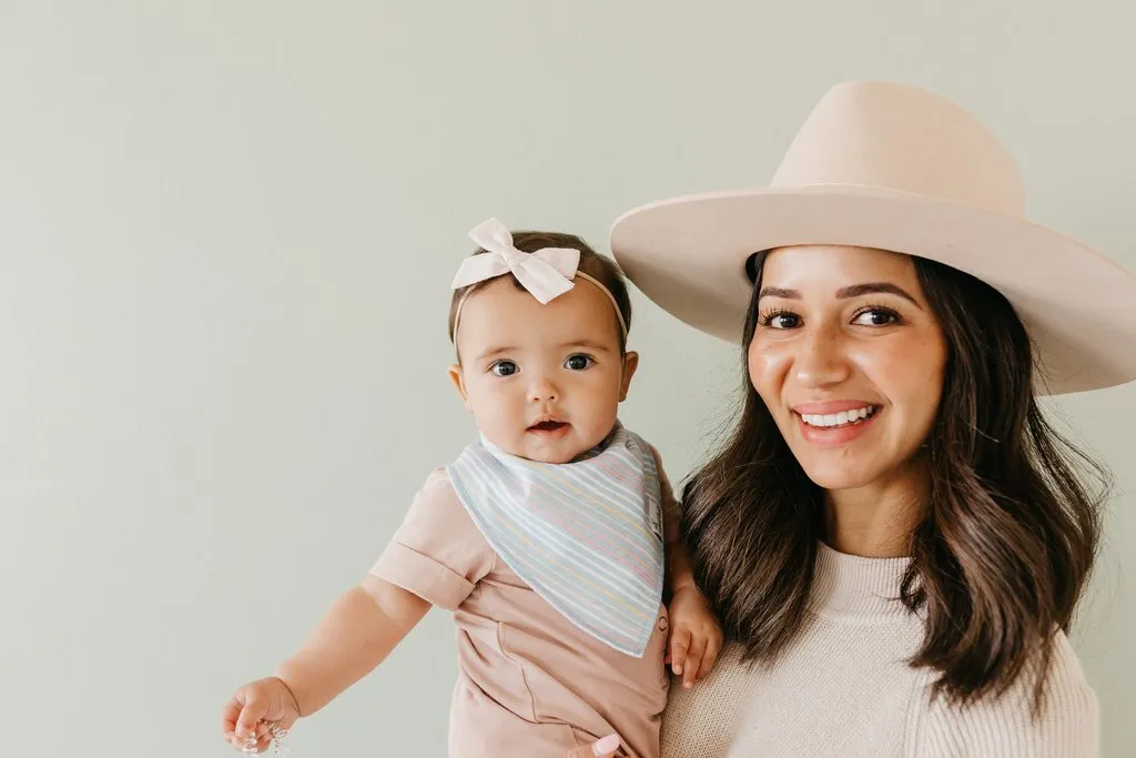 Copper Pearl - Bandana Bib (4 pack) - Whimsy