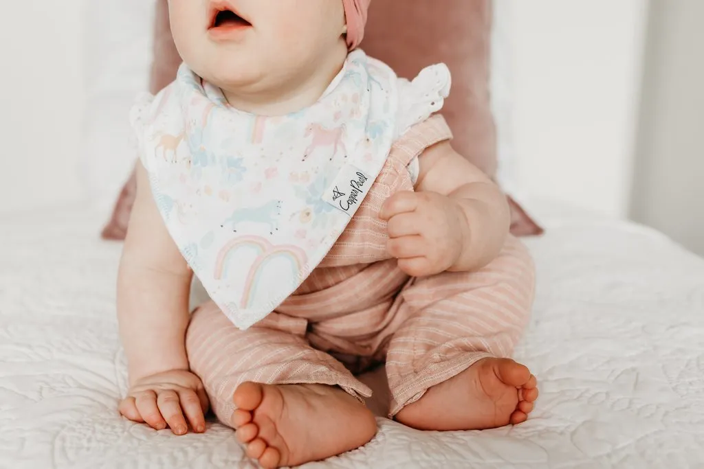 Copper Pearl - Bandana Bib (4 pack) - Whimsy