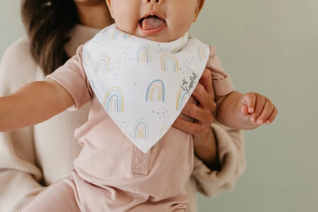 Copper Pearl - Bandana Bib (4 pack) - Whimsy