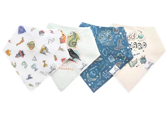 Copper Pearl - Bandana Bib (4 pack) - Wizarding World