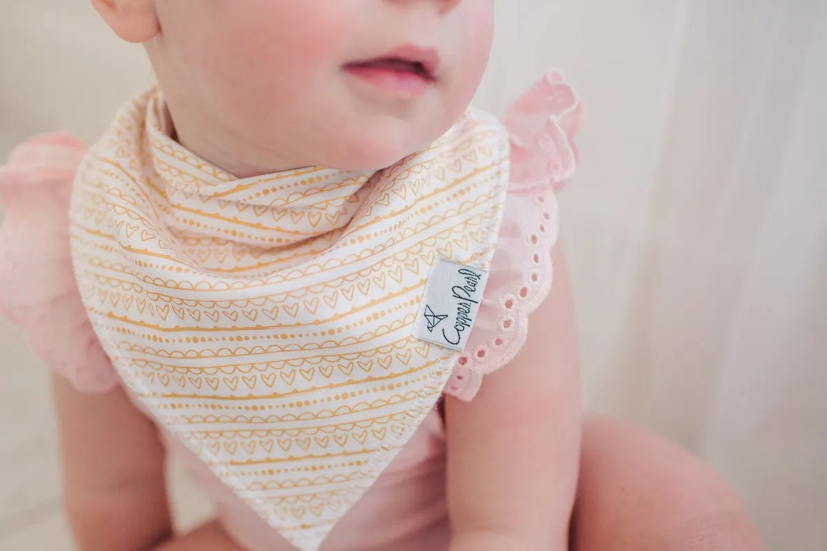 Copper Pearl June Bib Set