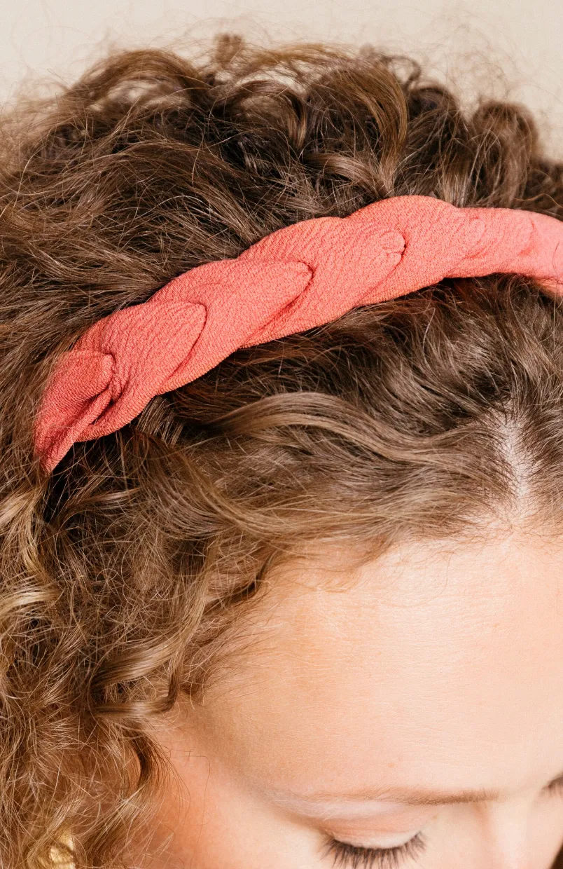 Crepe Braided Headband | Vogue's Beauty Edit | Soft Headband | Multiple Colors | Made to Order