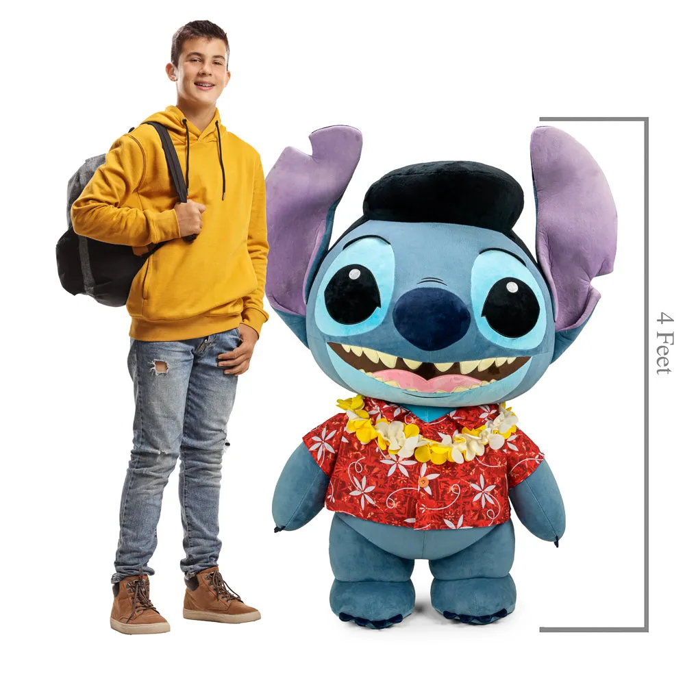 Disney Stitch - Hawaiian Elvis 4-Foot Plush (PRE-ORDER)