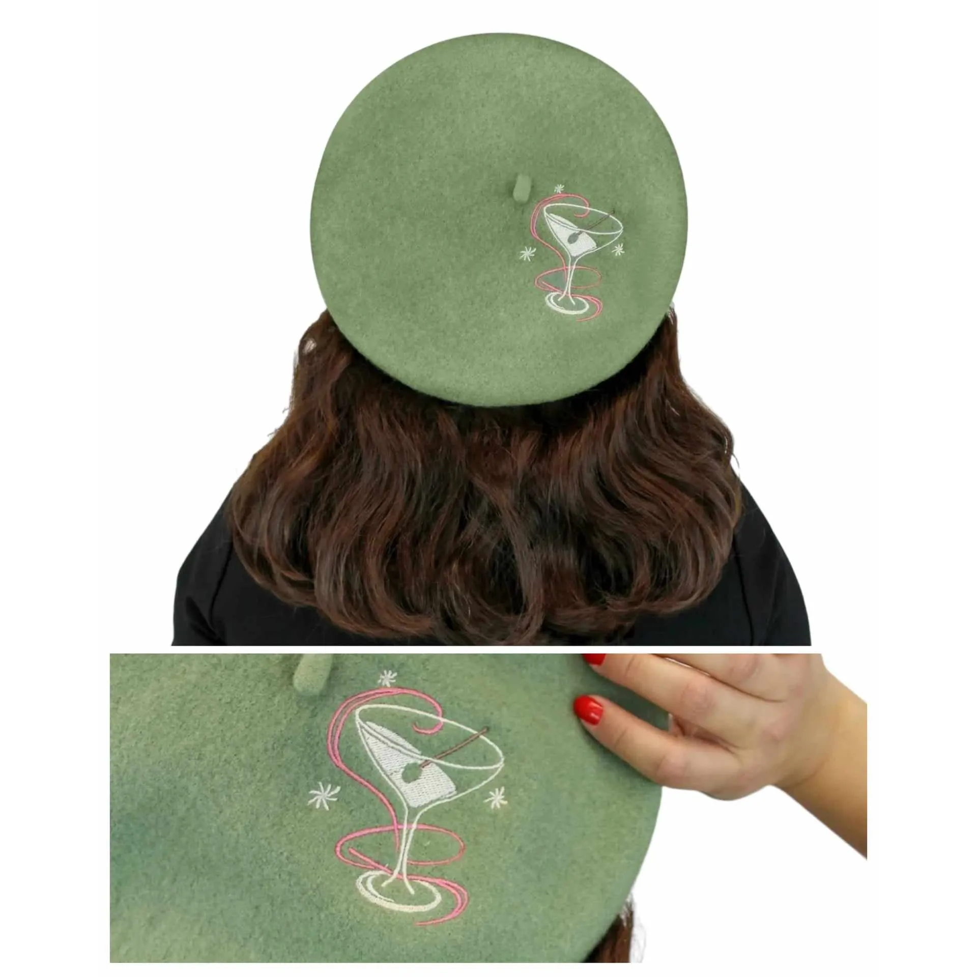 Embroidered Berets