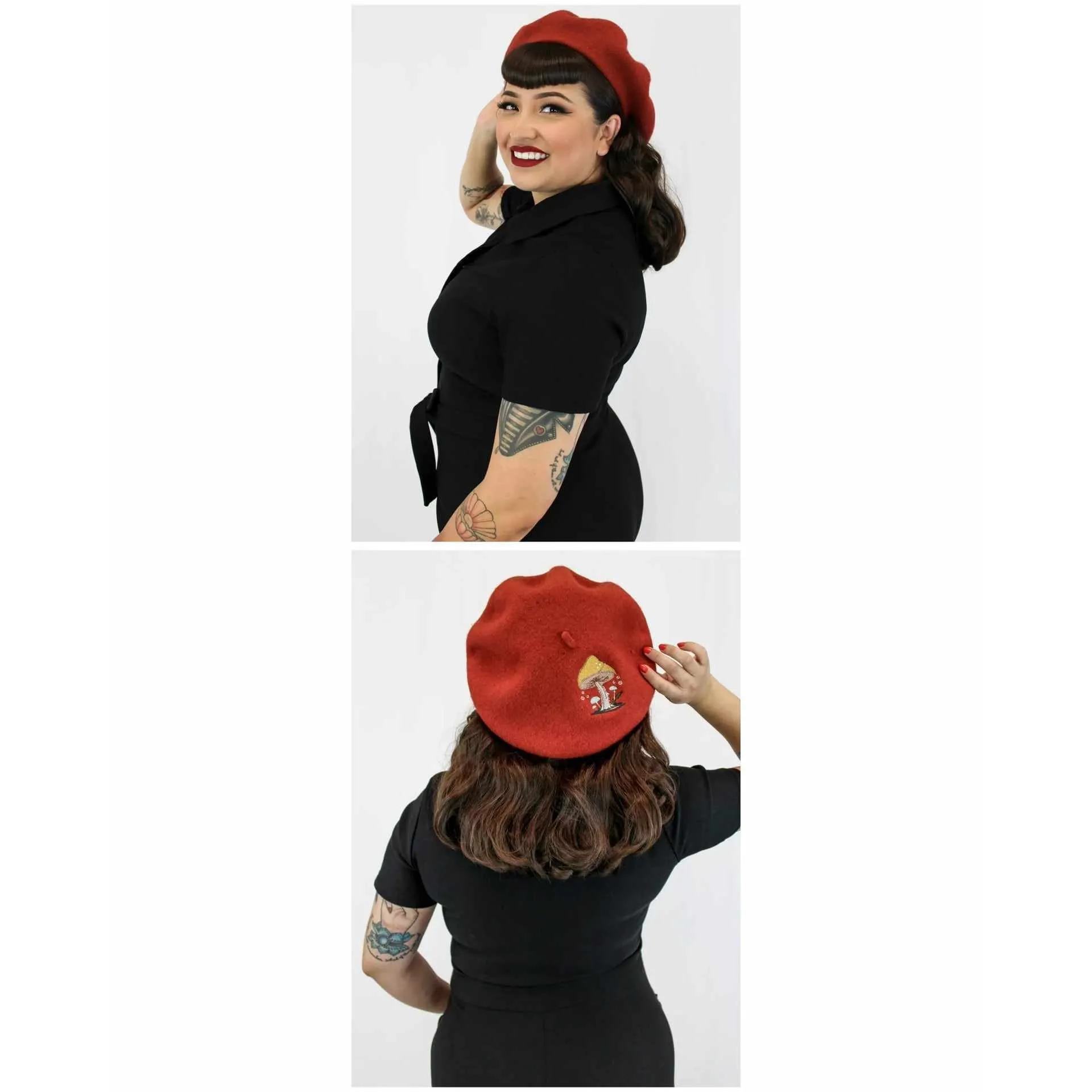 Embroidered Berets