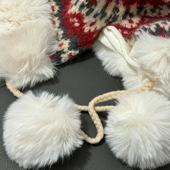 Ethnic Woolen Lei Feng Hat  Ultimate Winter Ear Protection