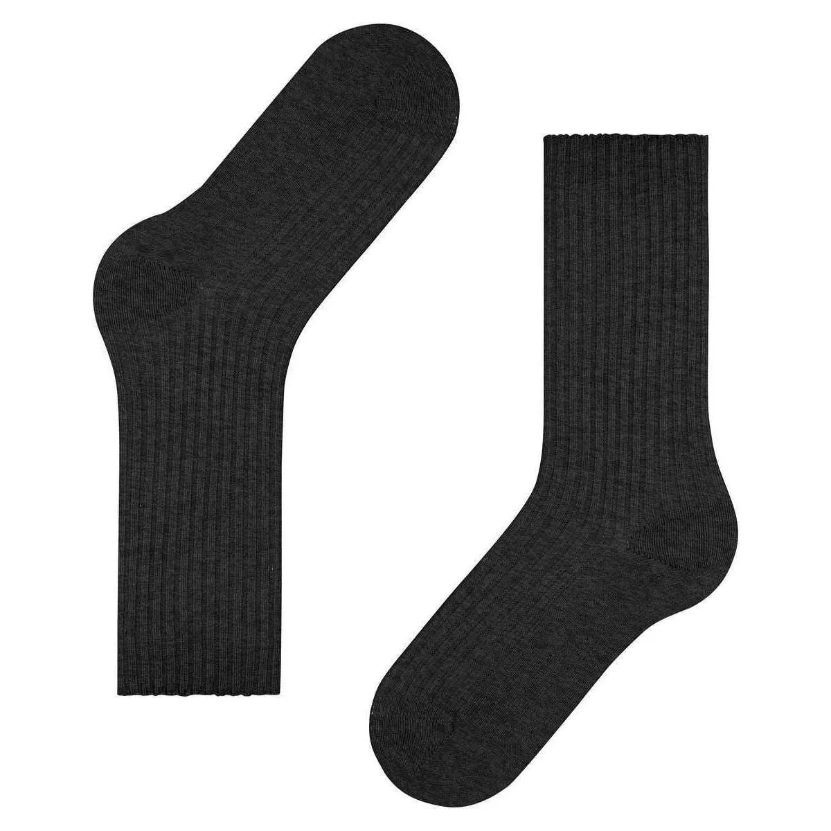 Falke Cosy Wool Boot Socks - Anthra Mel