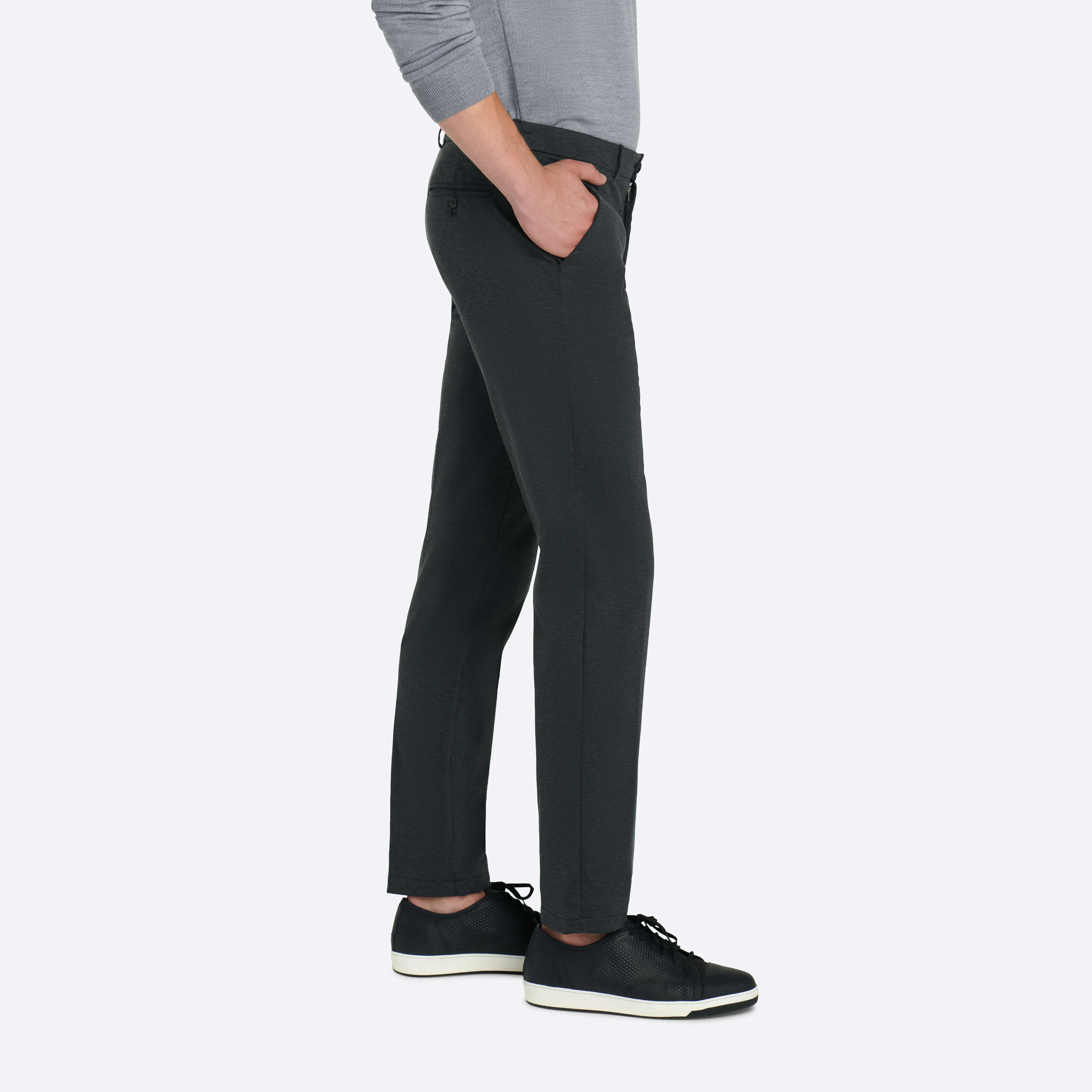 Flat Front Casual Pant