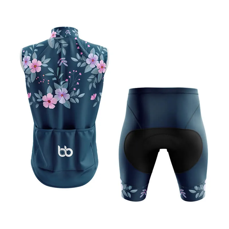 Floral Neck Cherry Blossom Club Cycling Kit