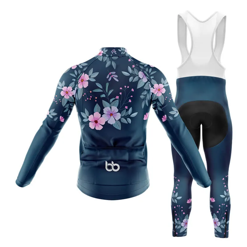 Floral Neck Cherry Blossom Club Cycling Kit