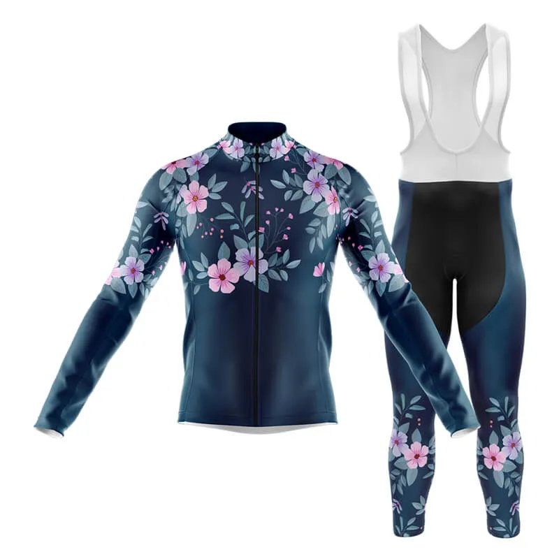 Floral Neck Cherry Blossom Club Cycling Kit