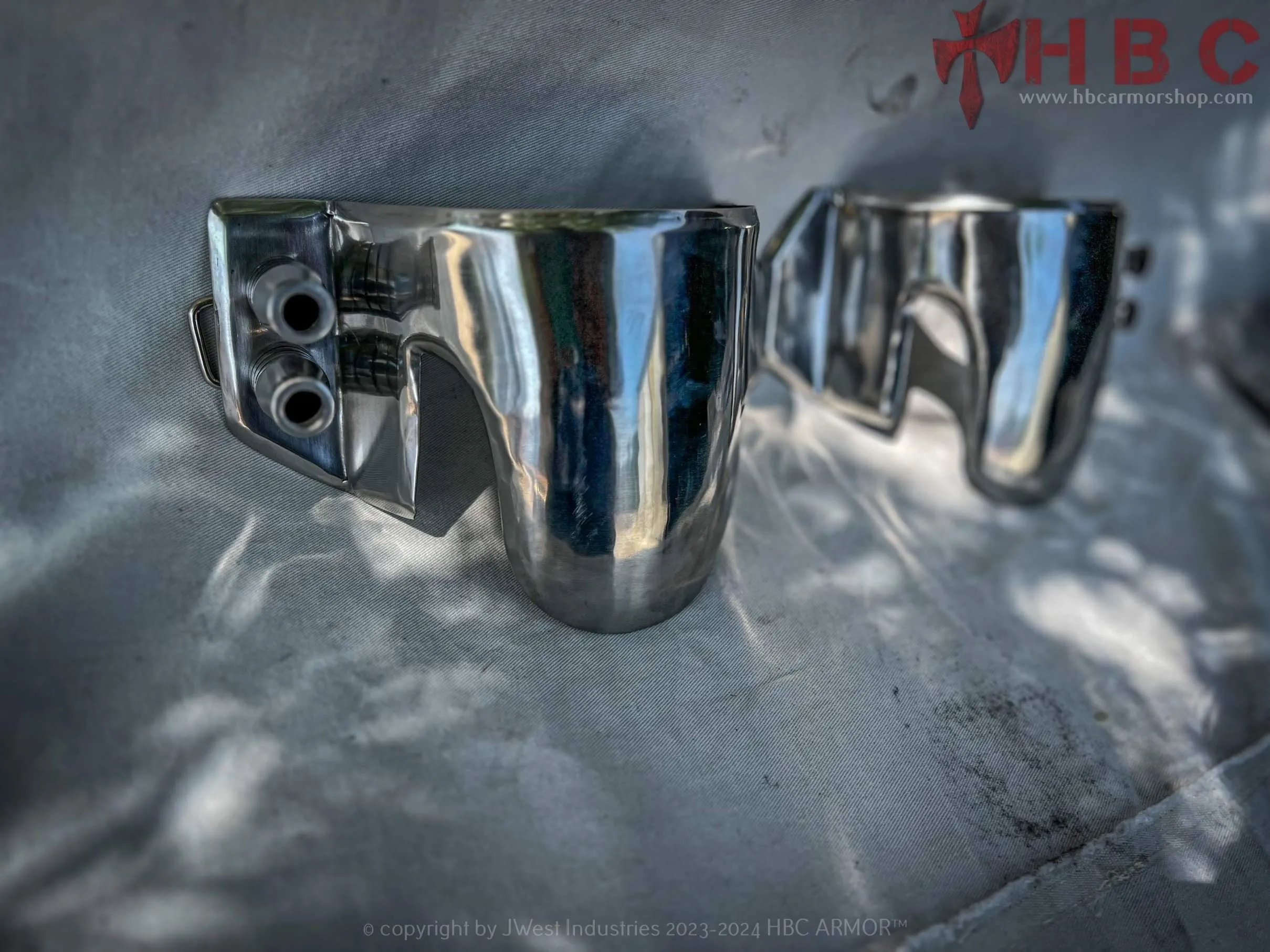 HBC Armor™ Mandalorian Metal Knee pads