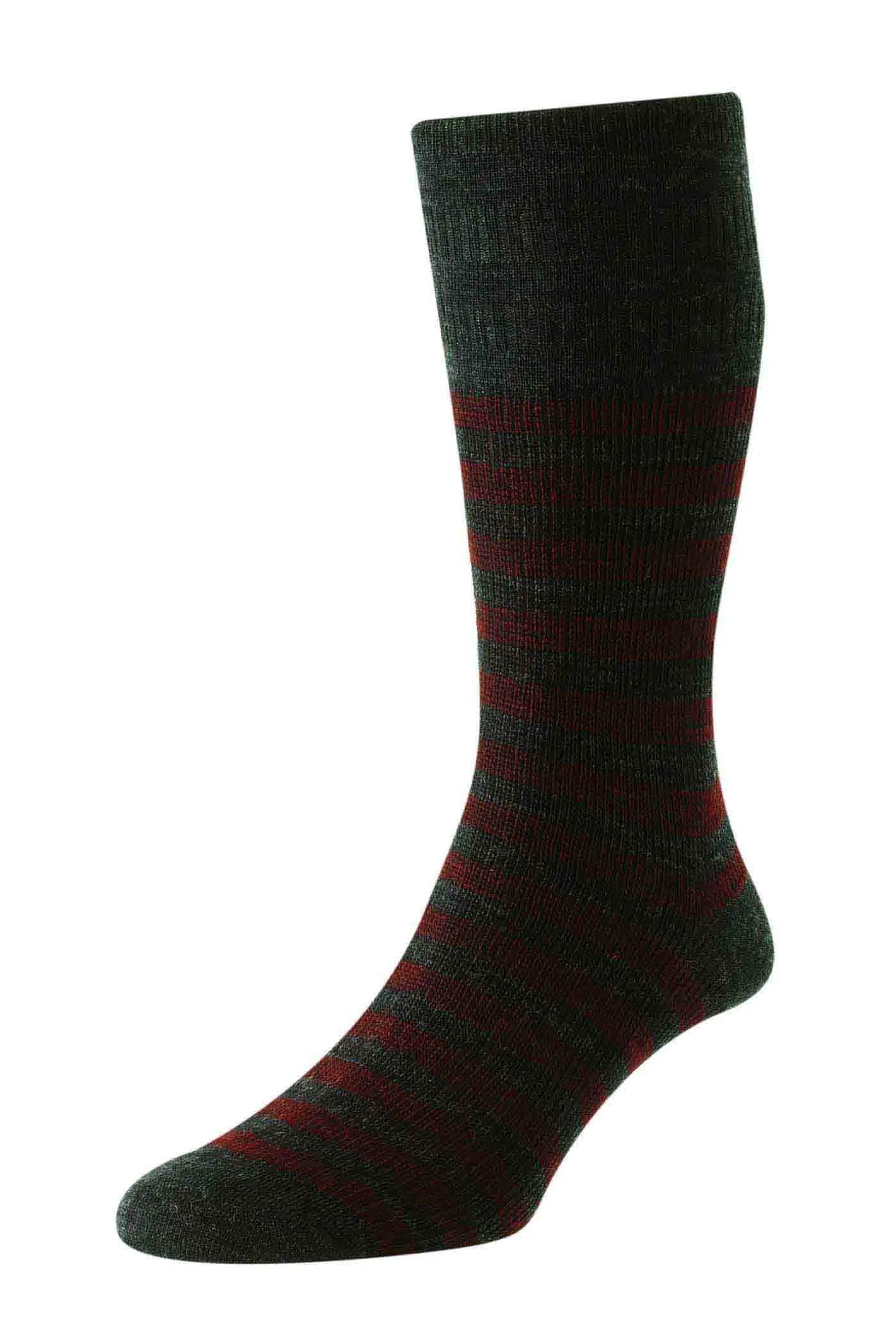 HJ Classic Stripe Wool Top Grey 6-11