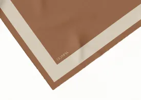 Imelda Tan/Sand Silk Scarf - 89x89cm