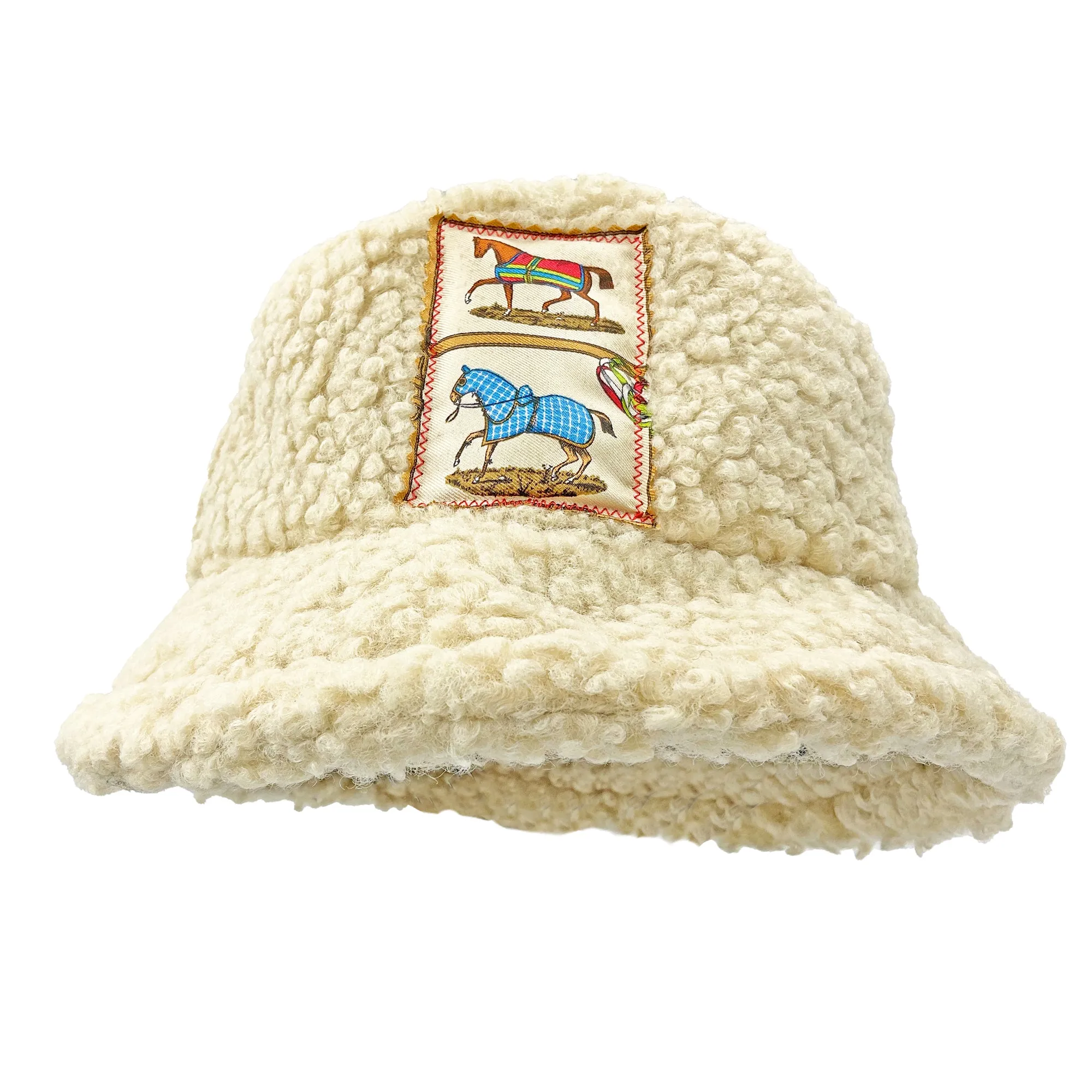 Ivory Teddy Bucket Hat