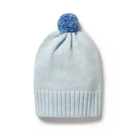 Knitted Hat | Bluebell Fleck