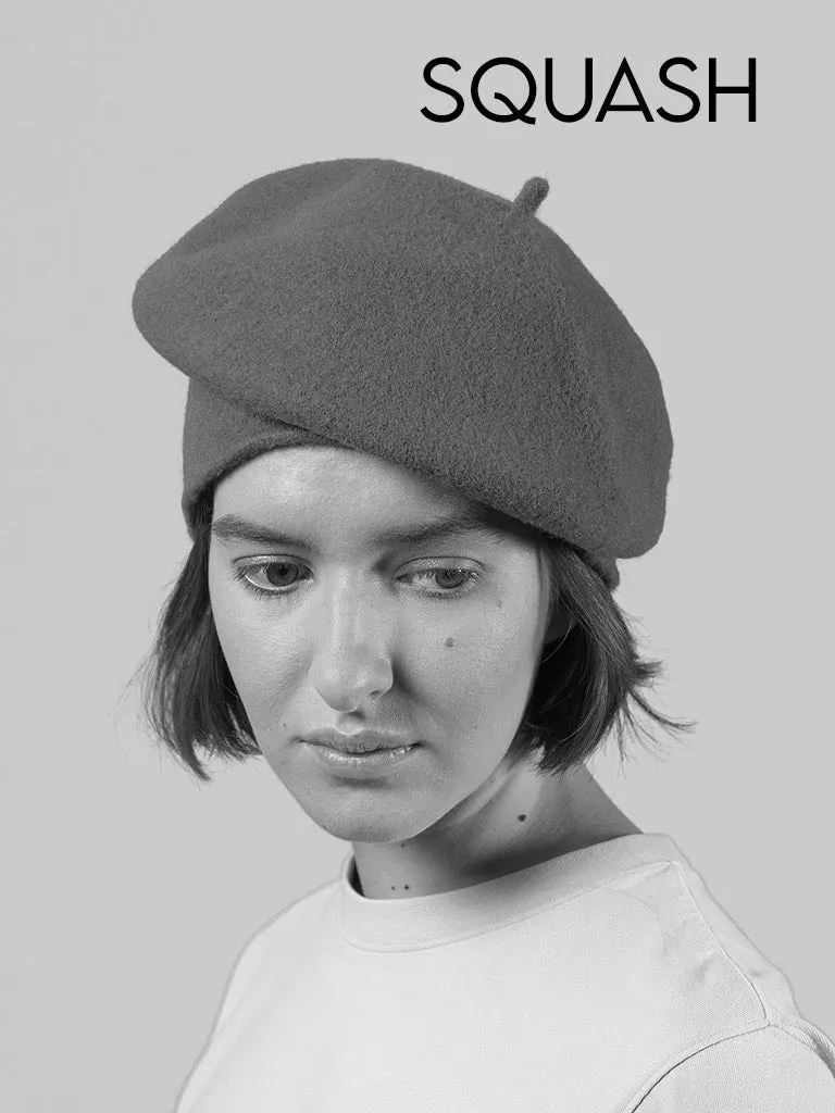 KOPKA Roll Up Woollen Beret - SPROUT