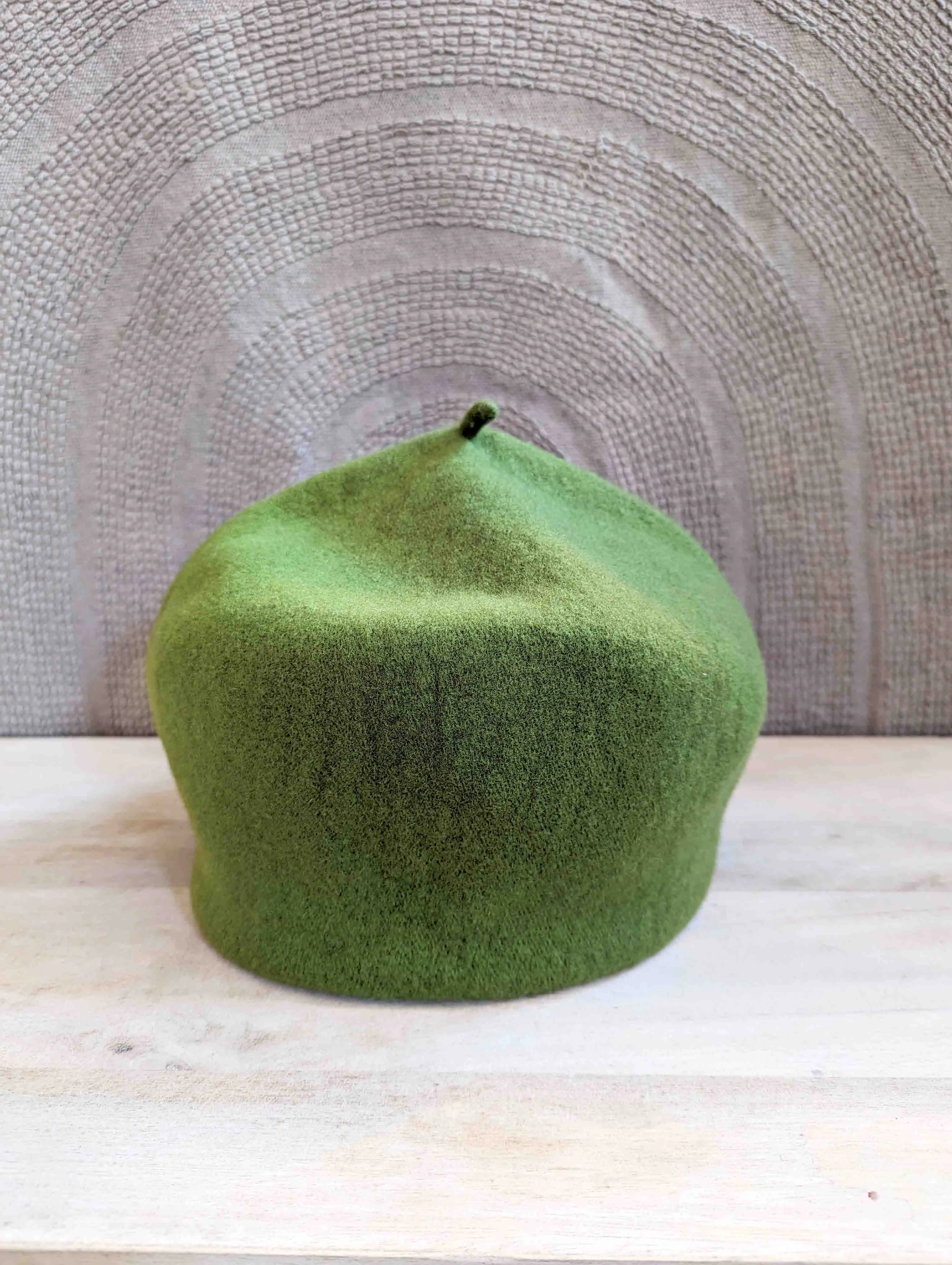 KOPKA Roll Up Woollen Beret - SPROUT