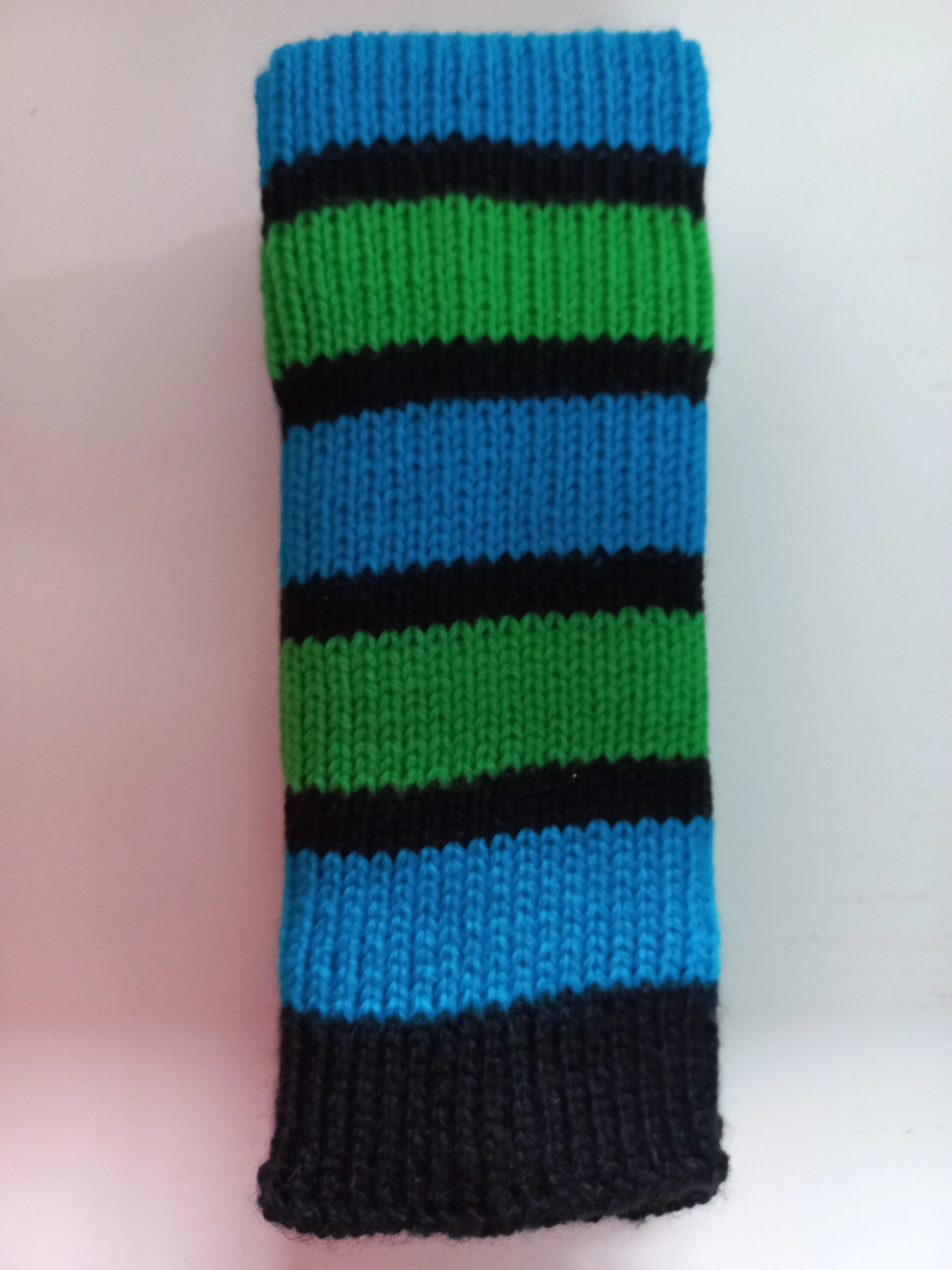 MA002 - Knitted leg warmers - Stripes