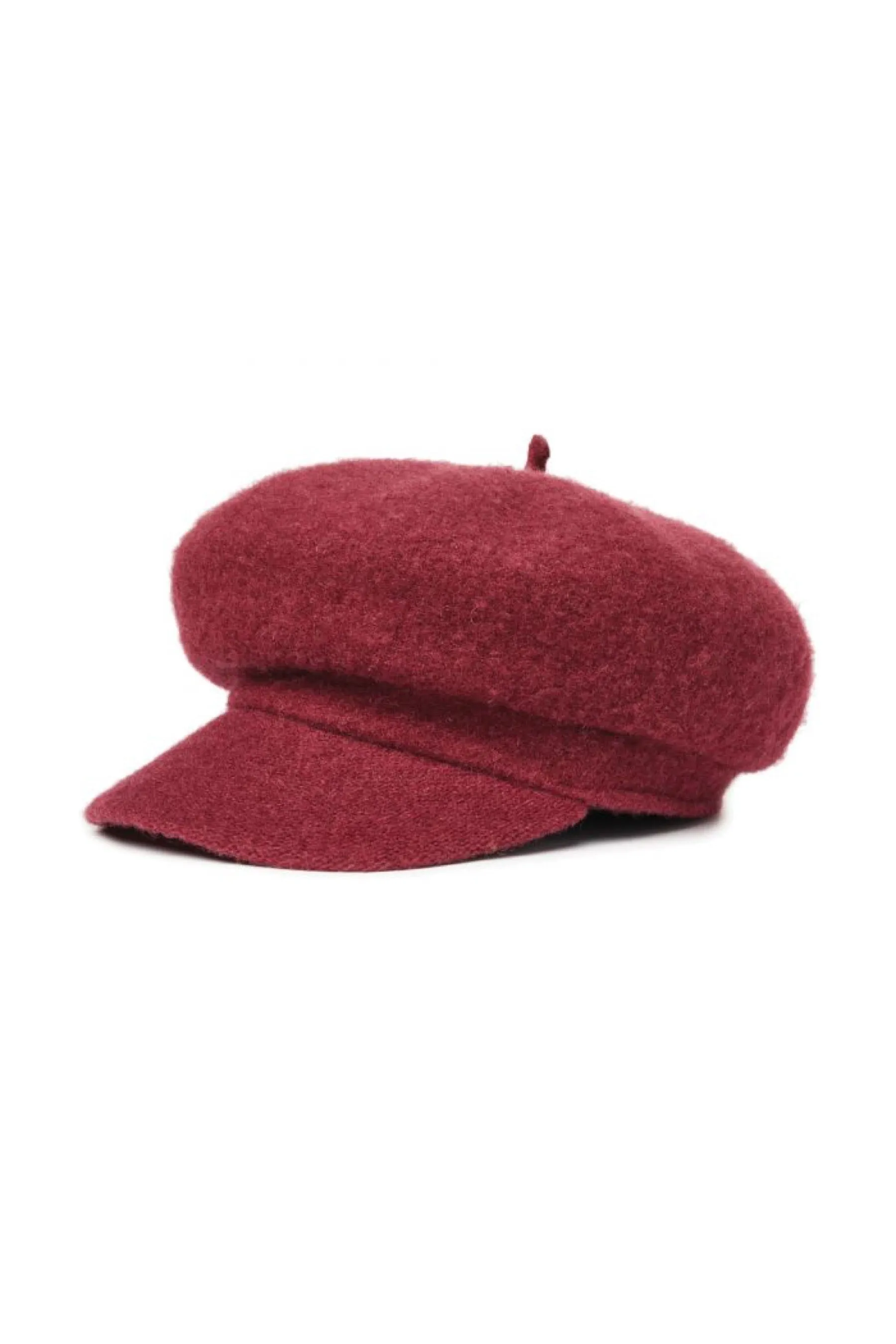 Maroon Audrey Brim Beret