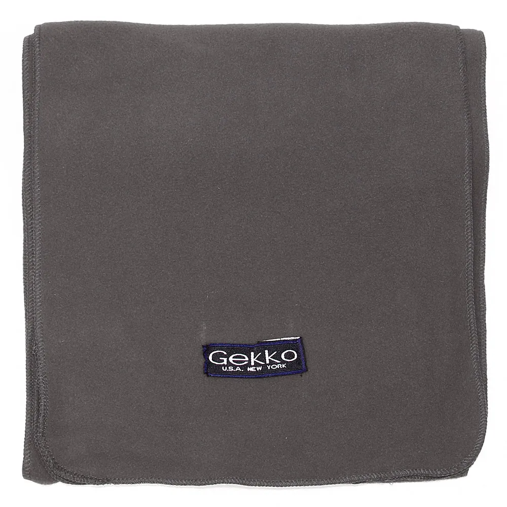 Men Women Fleece Scarf - Dark Grey