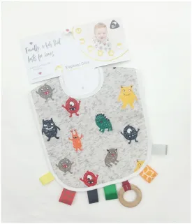 Monsters (teething bib)