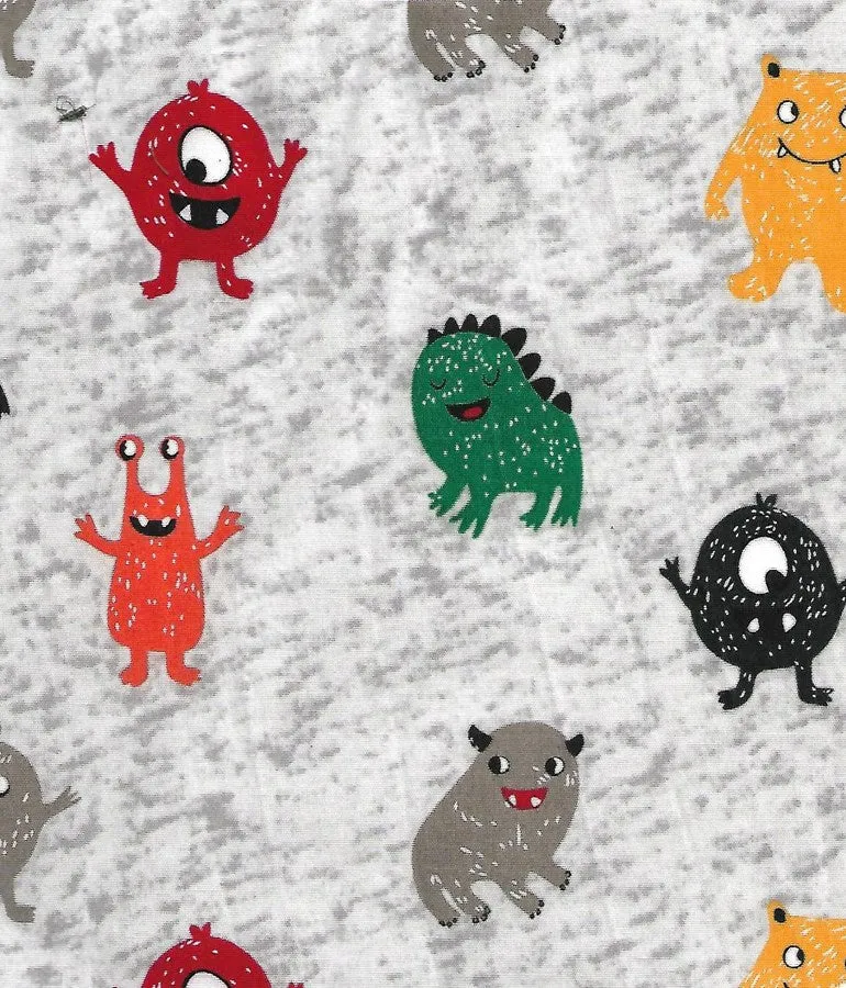 Monsters (teething bib)