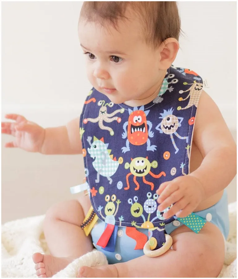 Monsters (teething bib)