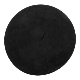 Parkhurst Basque Wool Beret - Black