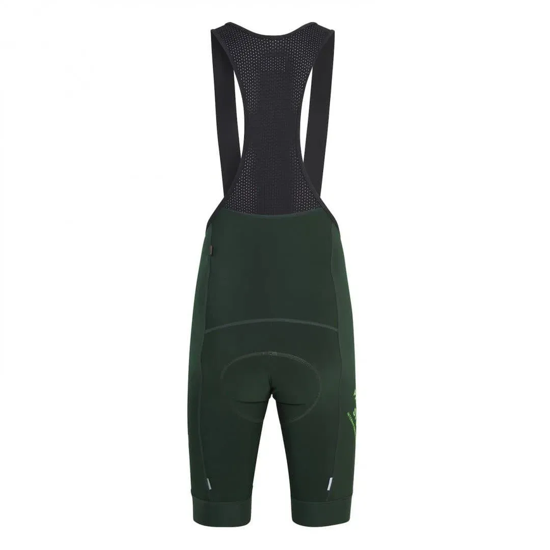 PAS NORMAL STUDIOS Control Fleece Bib Shorts - Dark Green