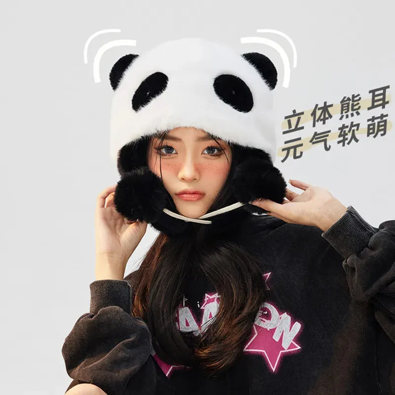 Plush Panda Hat